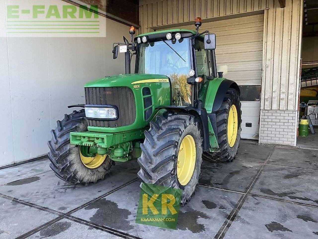 Traktor of the type John Deere 6830 premium #51972, Gebrauchtmaschine in STEENBERGEN (Picture 9)