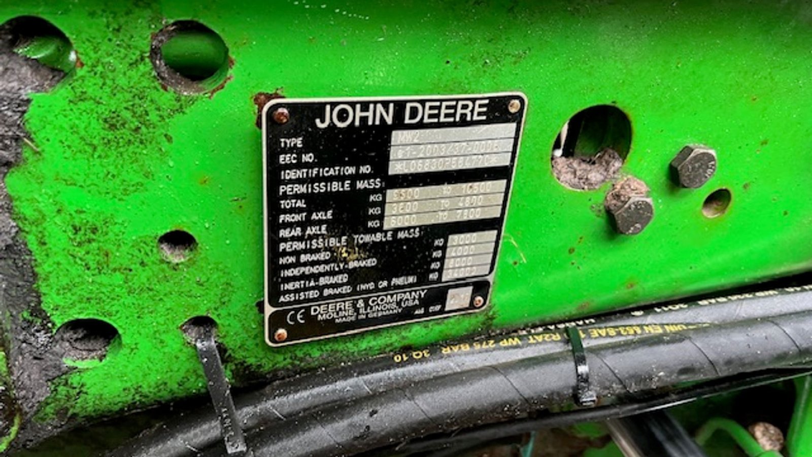 Traktor типа John Deere 6830 PREMIUM AUTOPOWER, JD FRONTLÆSSER, FRONTLIFT, FRONT PTO, Gebrauchtmaschine в Dronninglund (Фотография 11)