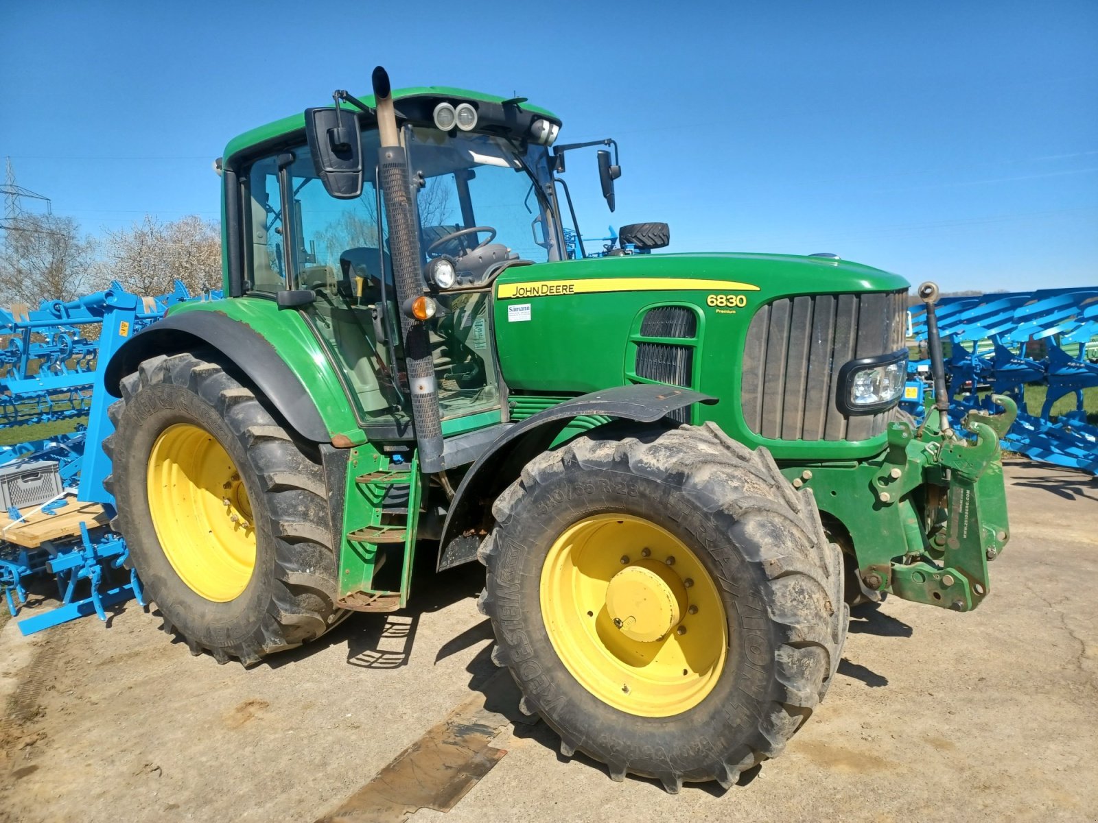 Traktor za tip John Deere 6830 PREMIUM, Gebrauchtmaschine u Uffenheim (Slika 2)
