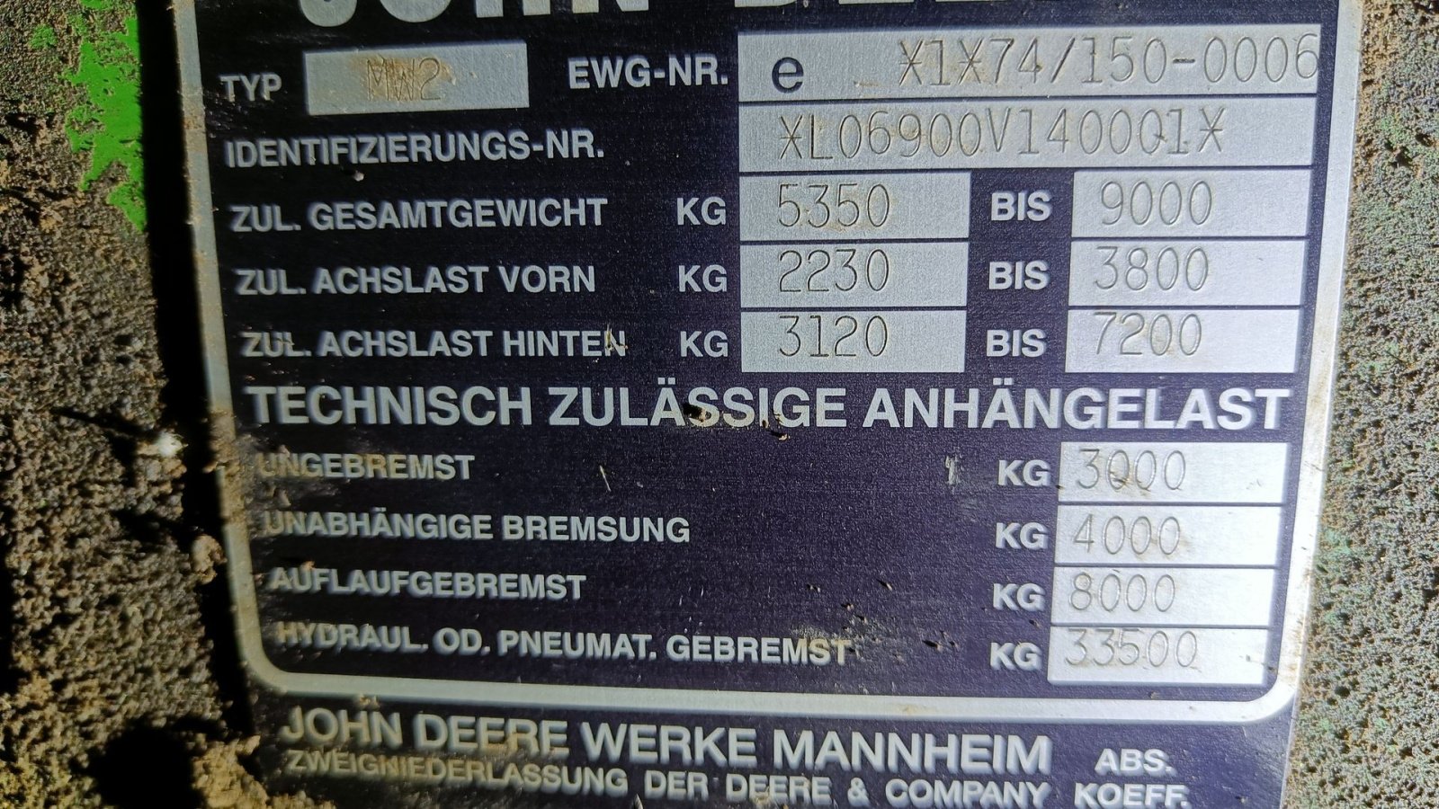 Traktor типа John Deere 6900, Gebrauchtmaschine в Egtved (Фотография 19)