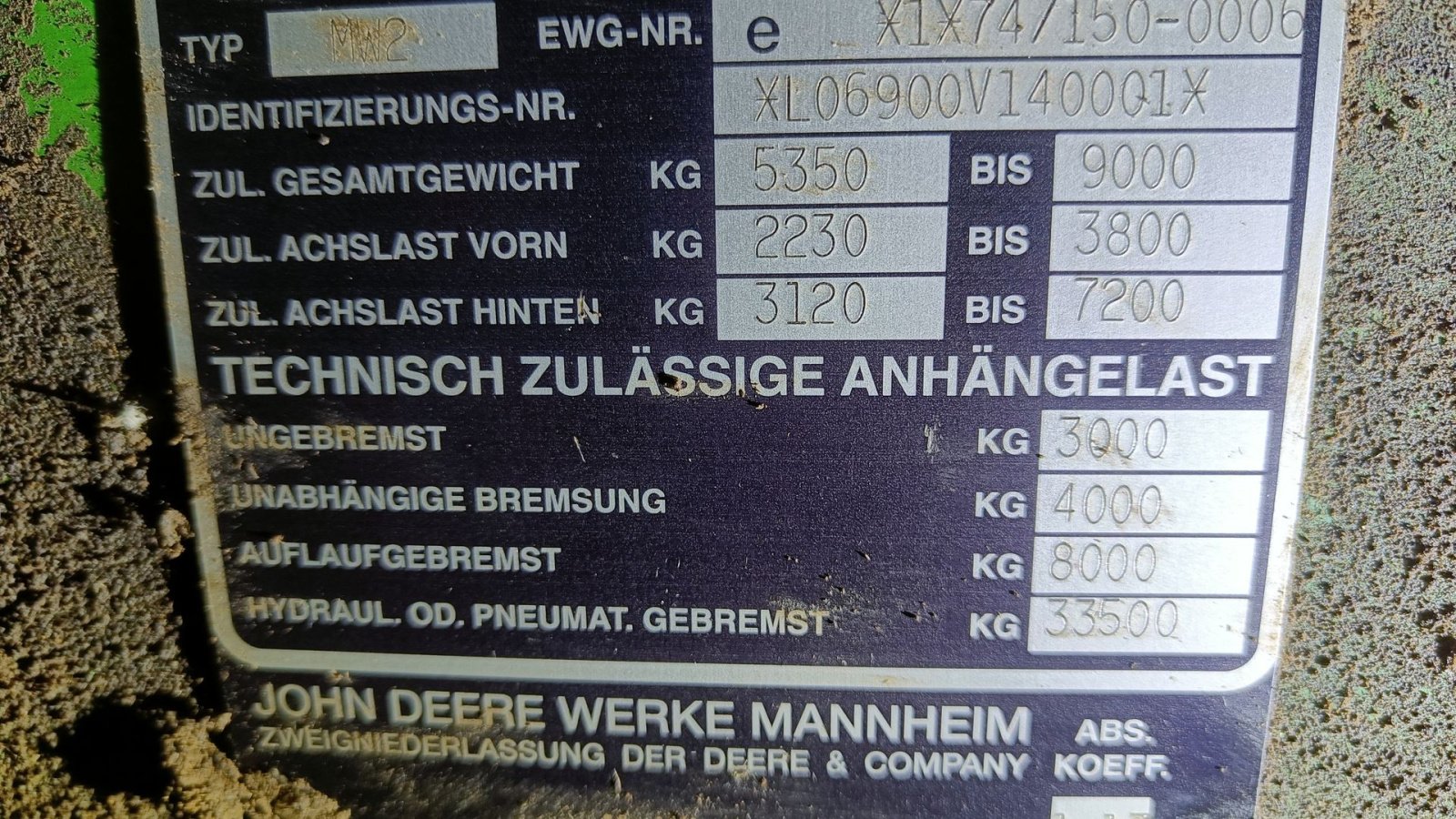 Traktor типа John Deere 6900, Gebrauchtmaschine в Egtved (Фотография 18)