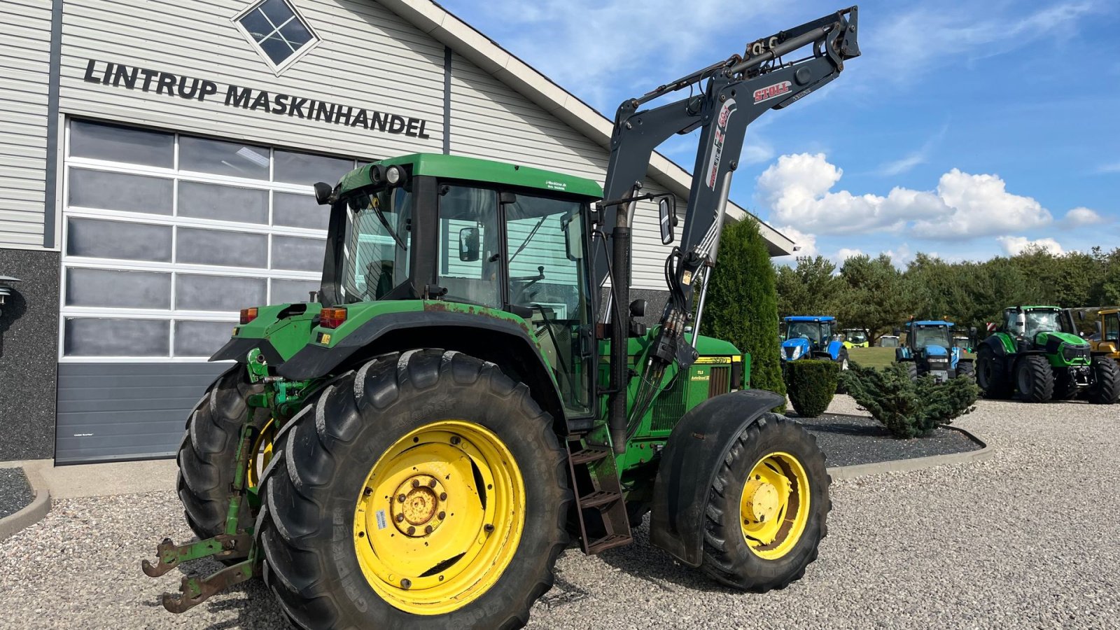 Traktor van het type John Deere 6910 Auto Quad II-TLS Med frontlæsser, Gebrauchtmaschine in Lintrup (Foto 12)
