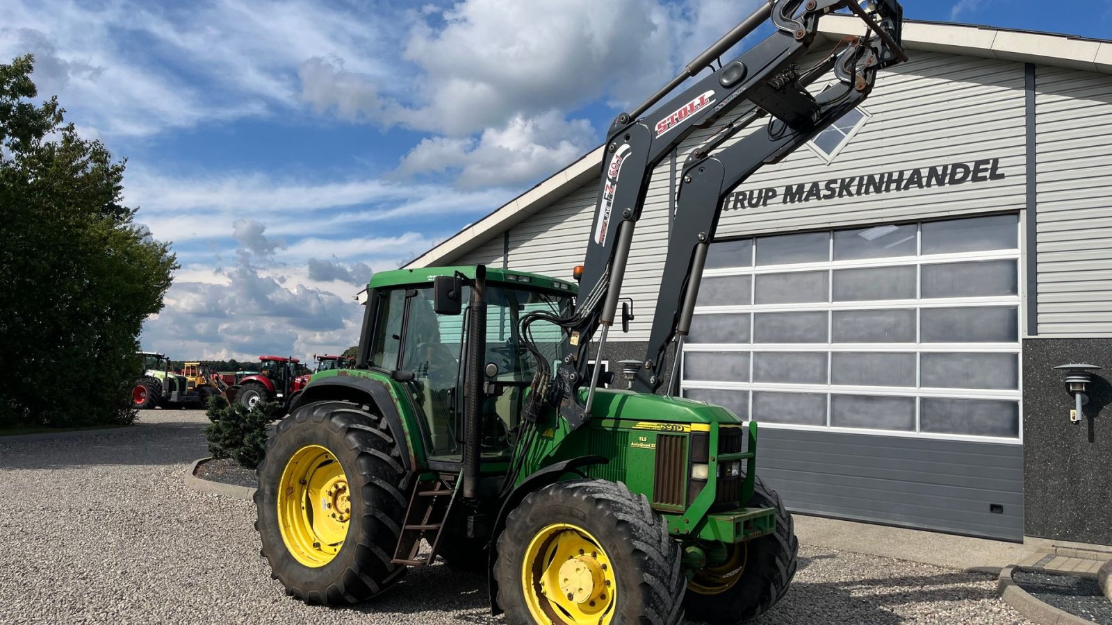 Traktor van het type John Deere 6910 Auto Quad II-TLS Med frontlæsser, Gebrauchtmaschine in Lintrup (Foto 18)