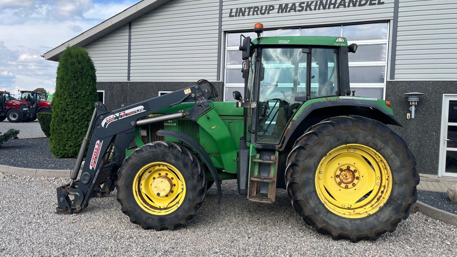 Traktor van het type John Deere 6910 Auto Quad II-TLS Med frontlæsser, Gebrauchtmaschine in Lintrup (Foto 10)