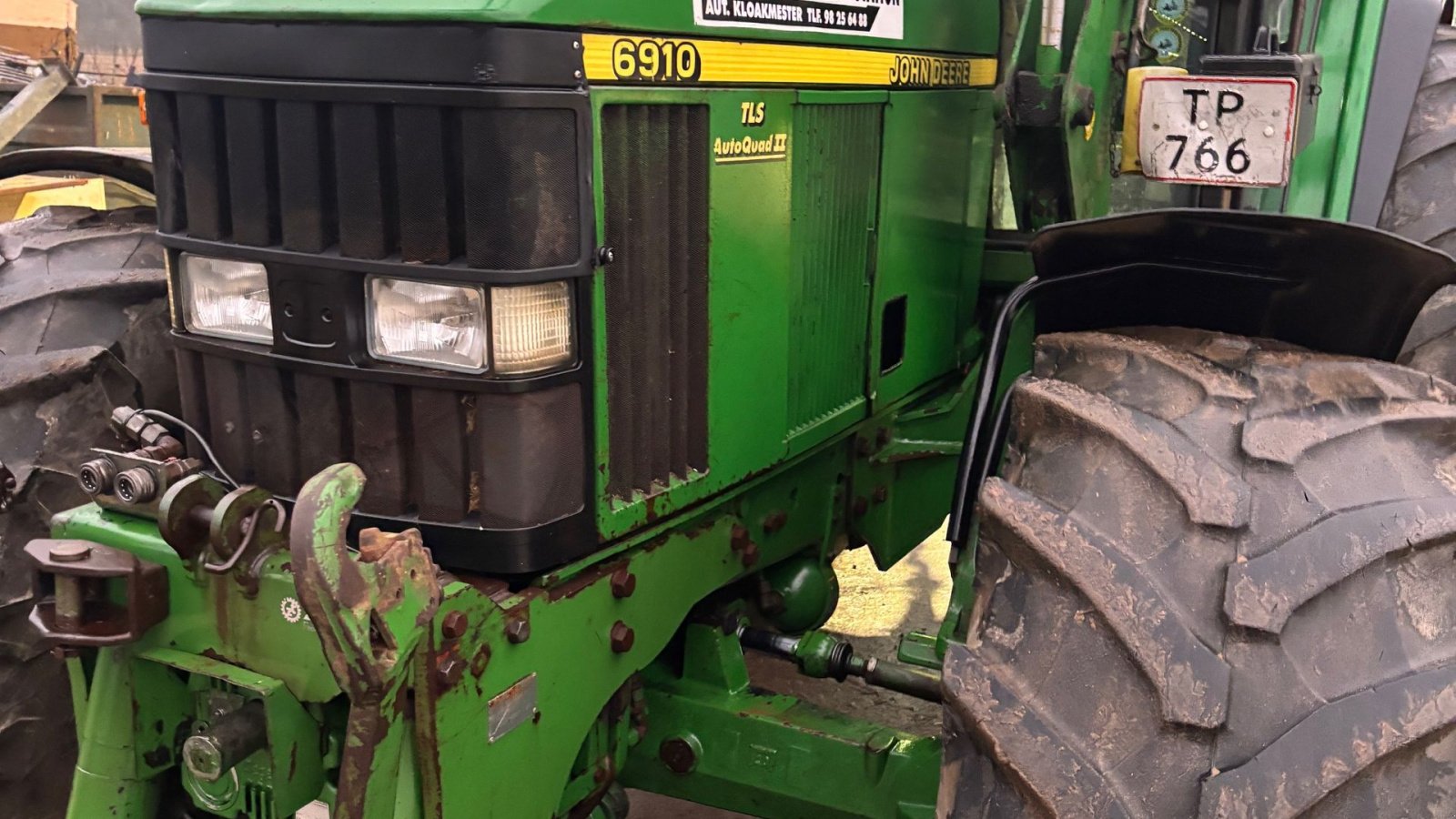 Traktor del tipo John Deere 6910 Auto Quad II-TLS, Gebrauchtmaschine en Nibe (Imagen 2)