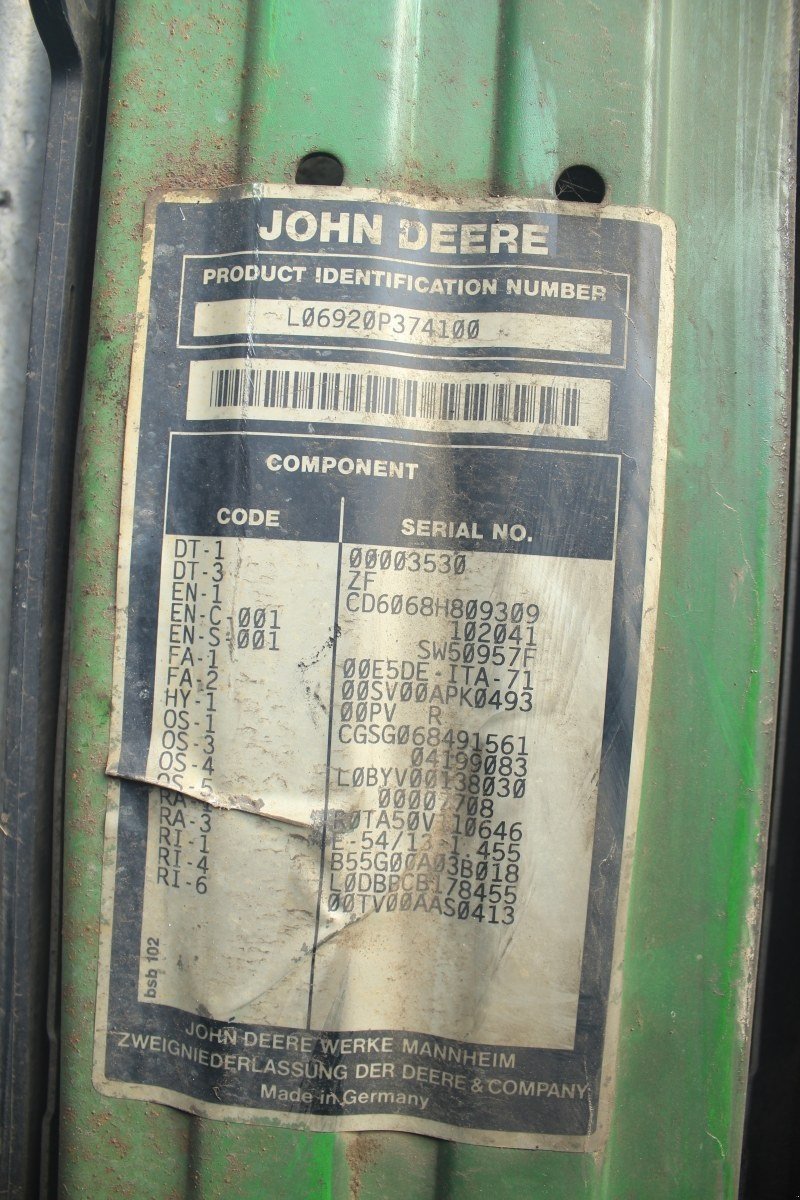 Traktor des Typs John Deere 6920, Gebrauchtmaschine in Viborg (Bild 6)