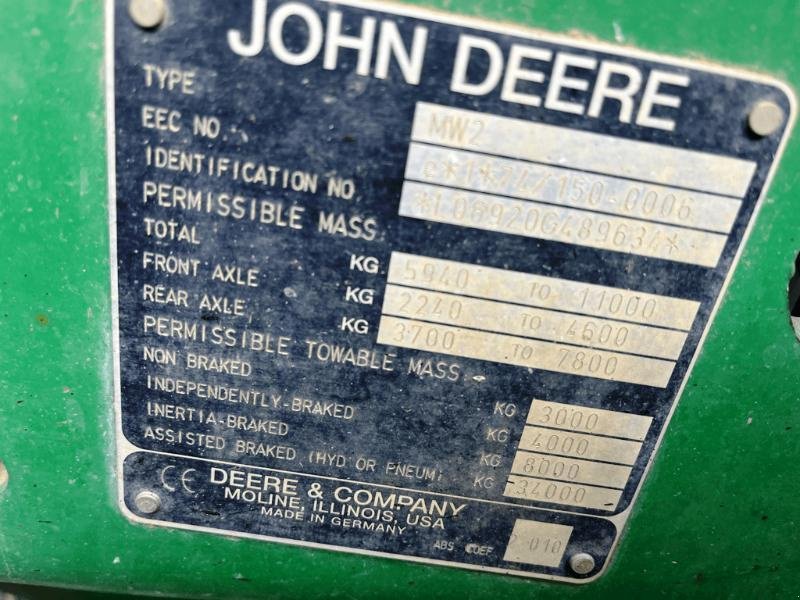 Traktor des Typs John Deere 6920, Gebrauchtmaschine in SAINT-GERMAIN DU PUY (Bild 11)