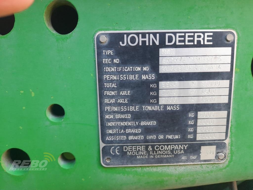 Traktor от тип John Deere 6920, Gebrauchtmaschine в Neuenkirchen-Vörden (Снимка 2)
