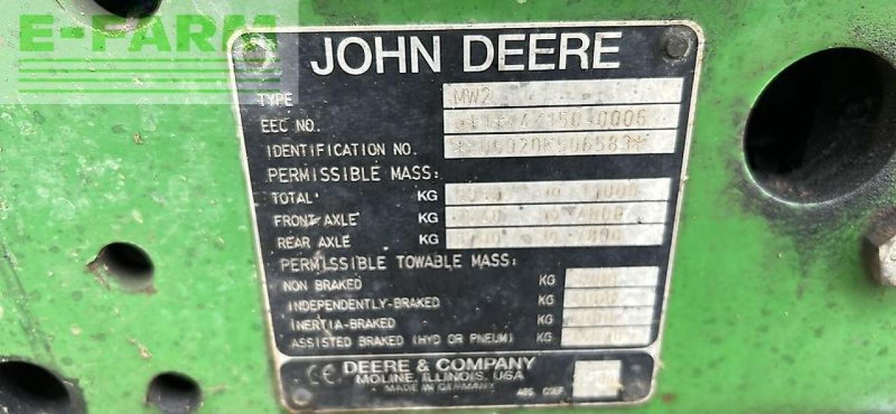 Traktor del tipo John Deere 6920s, Gebrauchtmaschine en WALLHAUSEN (Imagen 13)