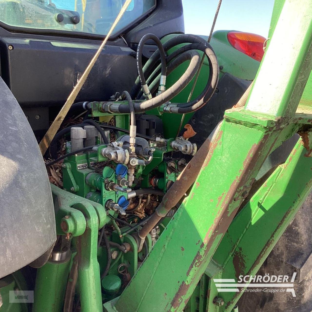 Traktor типа John Deere 6930 + BOS MÄHAUSLEGER + MULCHKOPF, Gebrauchtmaschine в Schwarmstedt (Фотография 20)