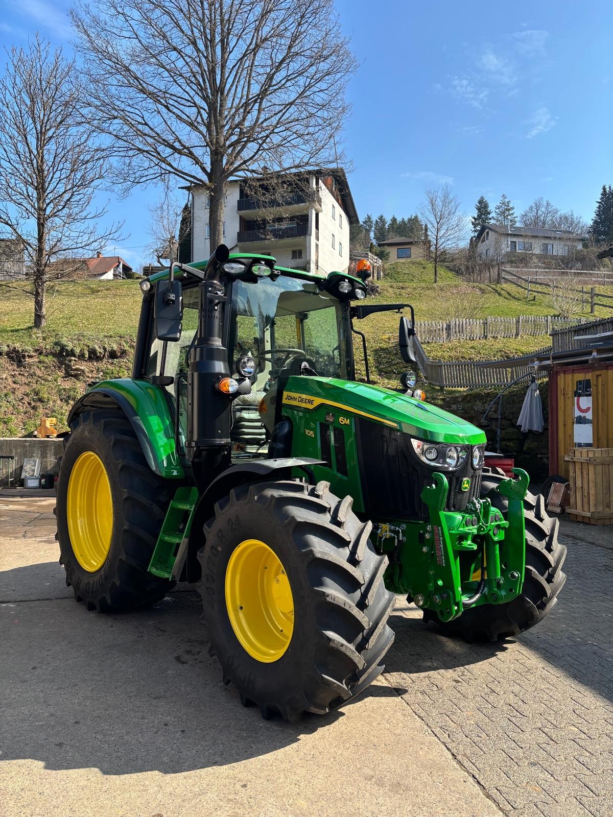 Traktor a típus John Deere 6M 105, Neumaschine ekkor: Flörsbachtal (Kép 3)