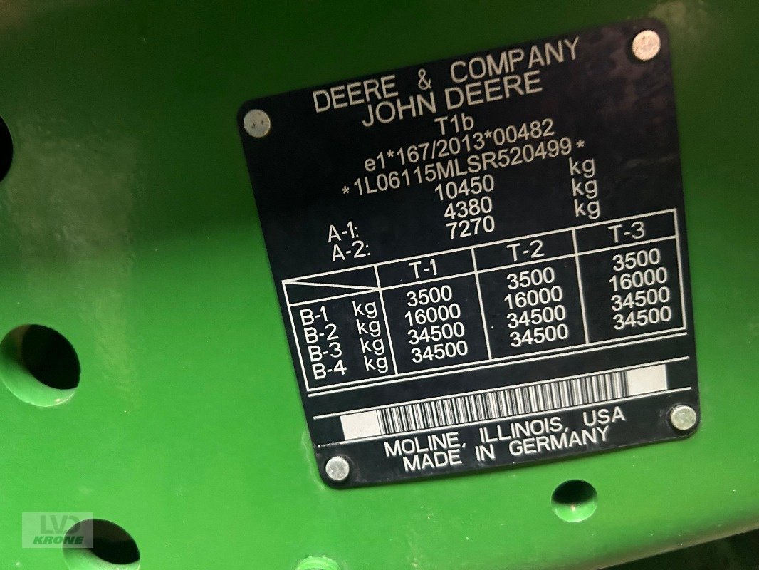Traktor tipa John Deere 6M 115, Gebrauchtmaschine u Sülfeld (Slika 4)
