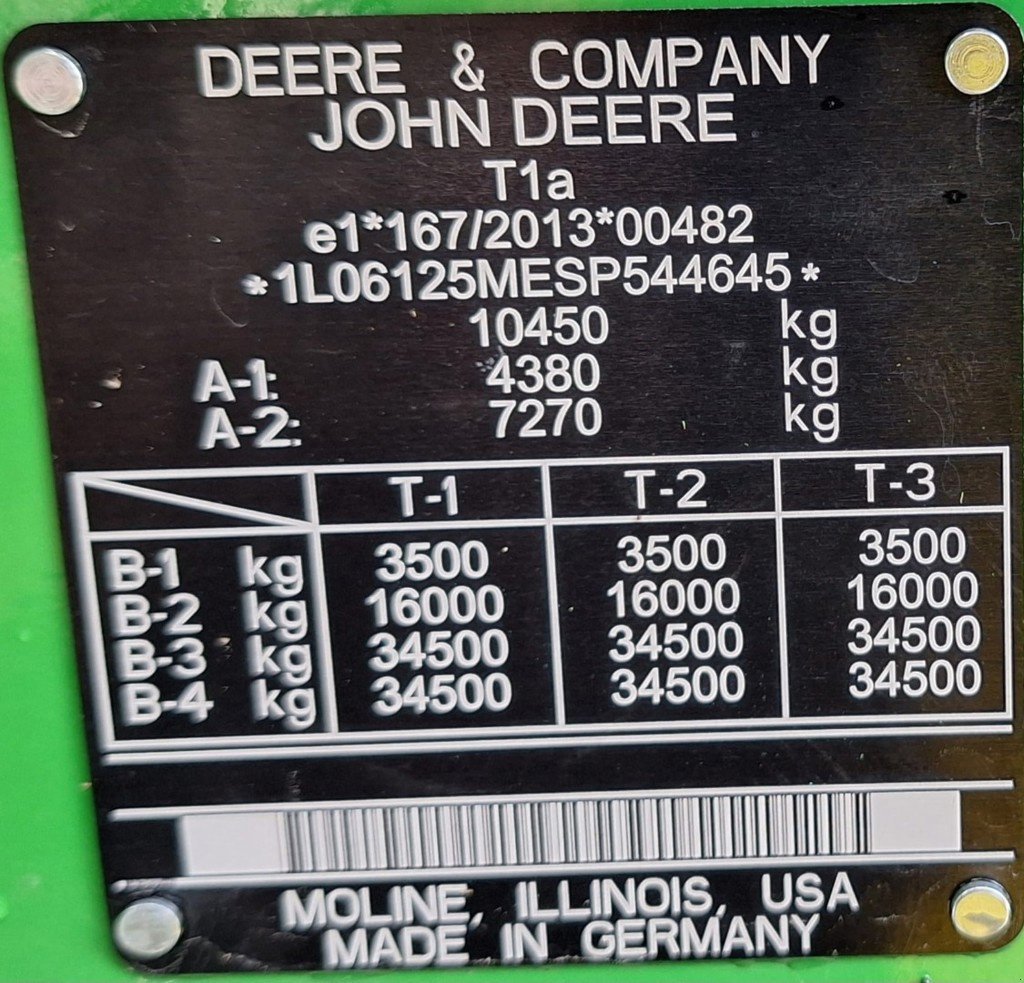 Traktor tip John Deere 6M 125, Gebrauchtmaschine in Susten (Poză 7)