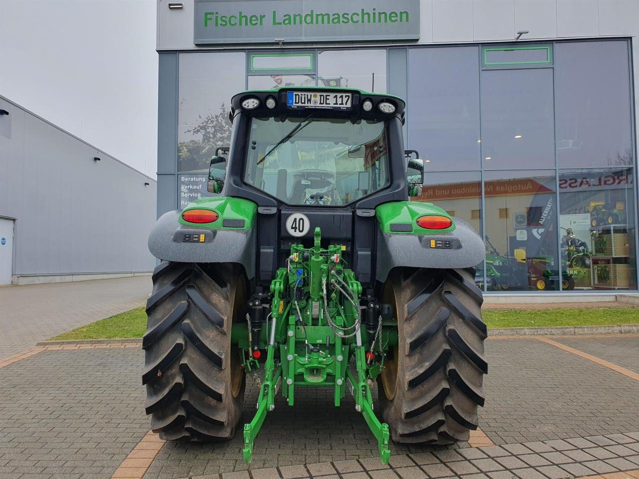 Traktor typu John Deere 6M 125, Neumaschine v Niederkirchen (Obrázek 9)