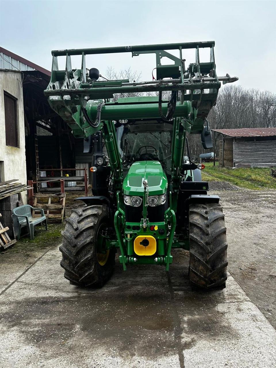 Traktor Türe ait John Deere 6M 125, Gebrauchtmaschine içinde Zweibrücken (resim 2)