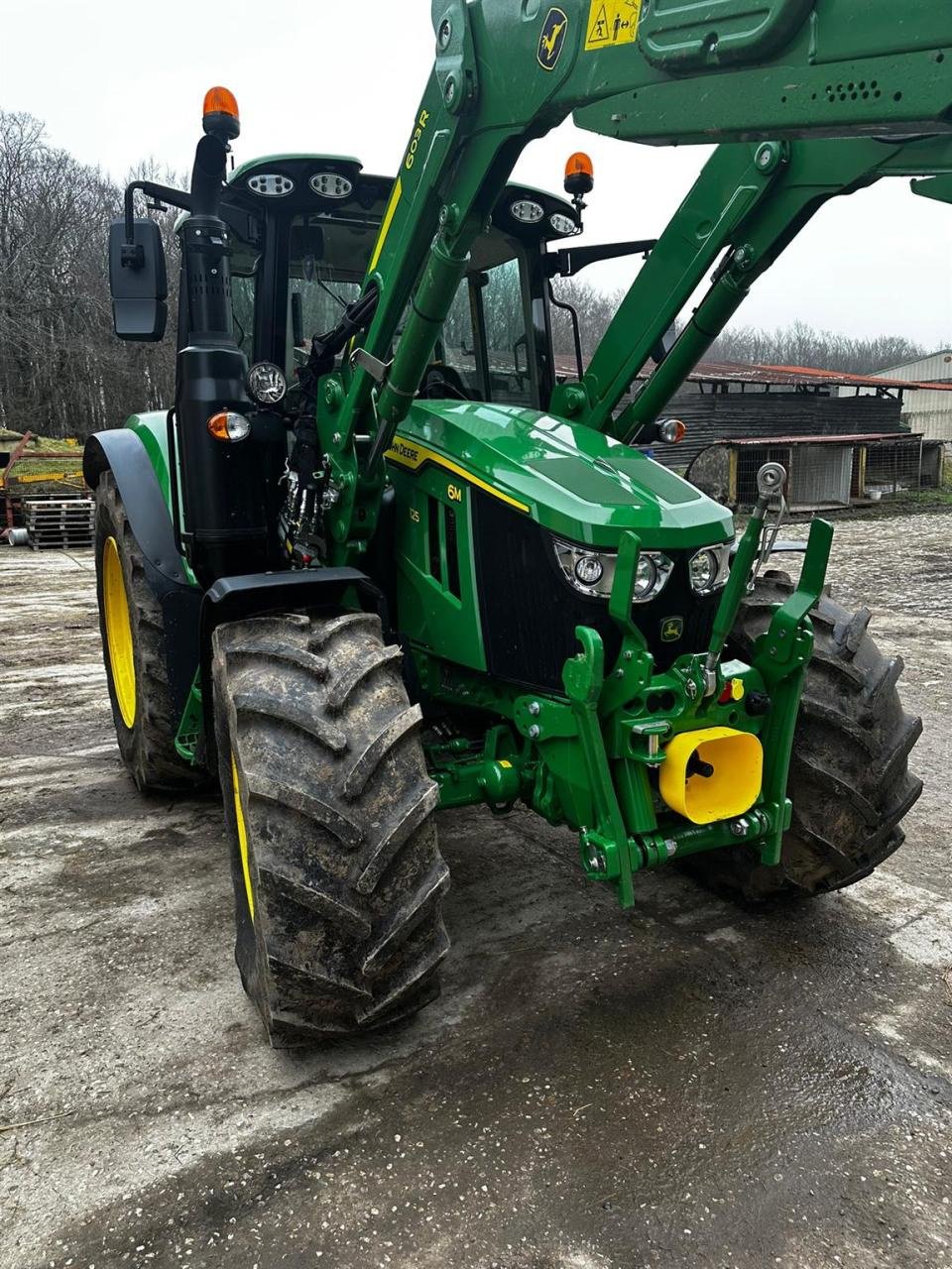 Traktor Türe ait John Deere 6M 125, Gebrauchtmaschine içinde Zweibrücken (resim 4)