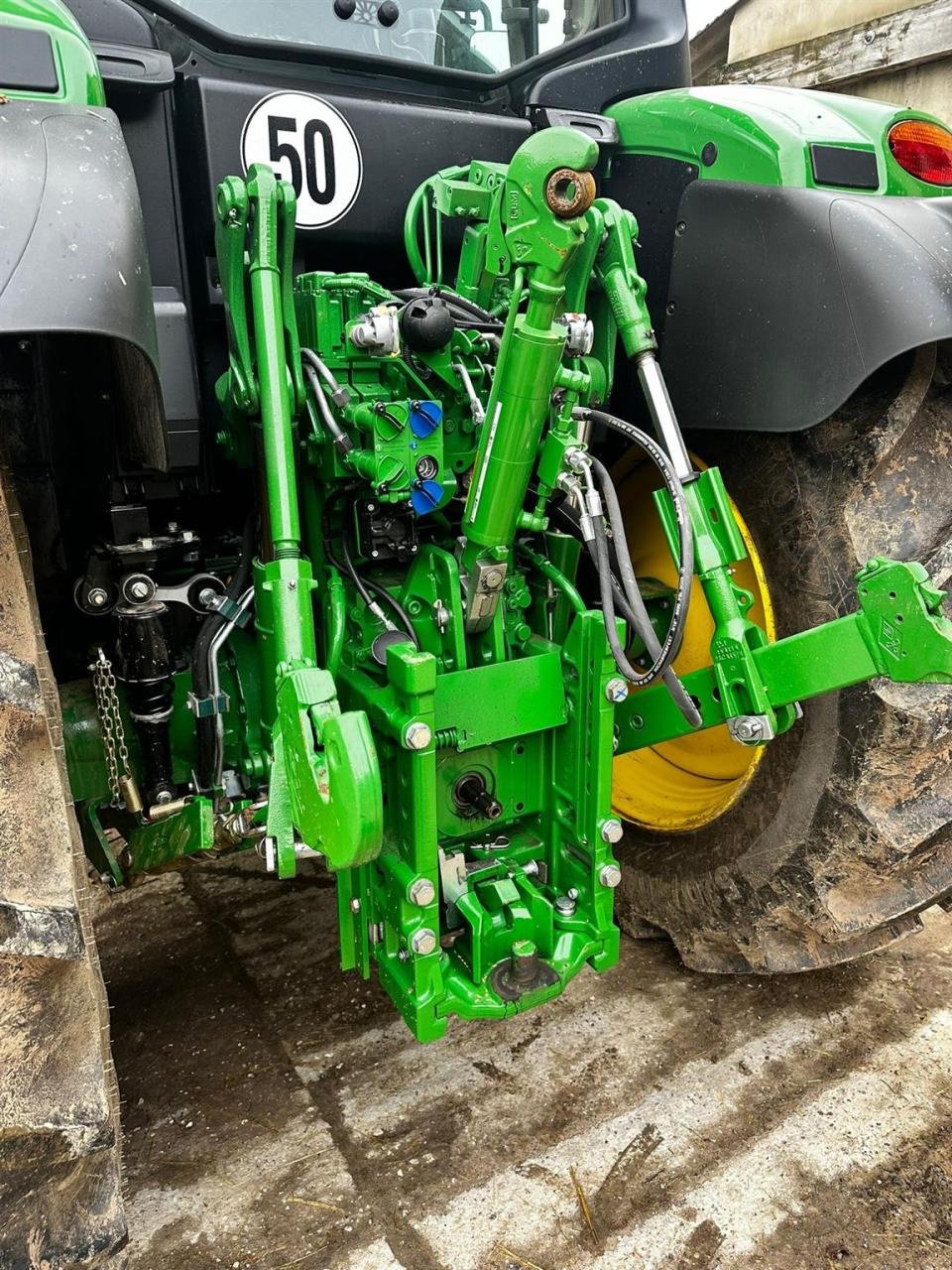Traktor Türe ait John Deere 6M 125, Gebrauchtmaschine içinde Zweibrücken (resim 9)
