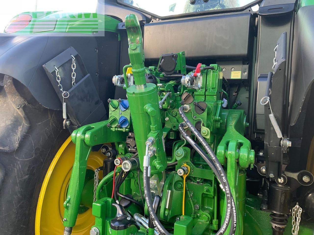 Traktor van het type John Deere 6M 145, Gebrauchtmaschine in REDLHAM (Foto 11)