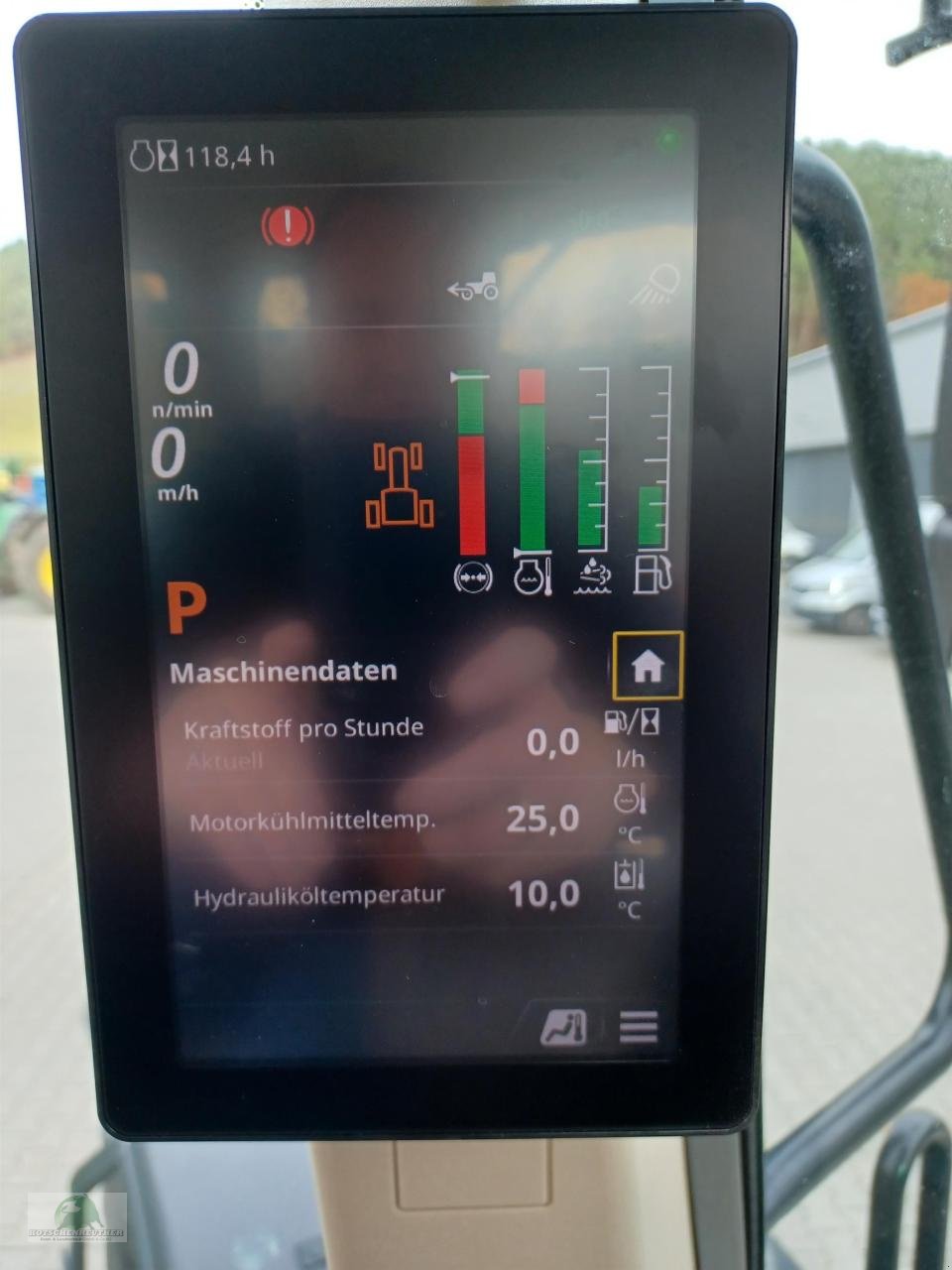 Traktor typu John Deere 6M 220, Neumaschine v Teichröda (Obrázek 12)