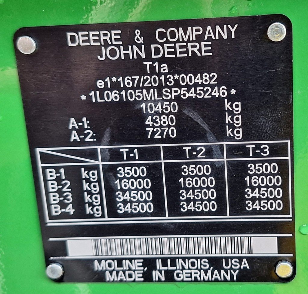 Traktor tip John Deere 6M105, Neumaschine in Susten (Poză 7)