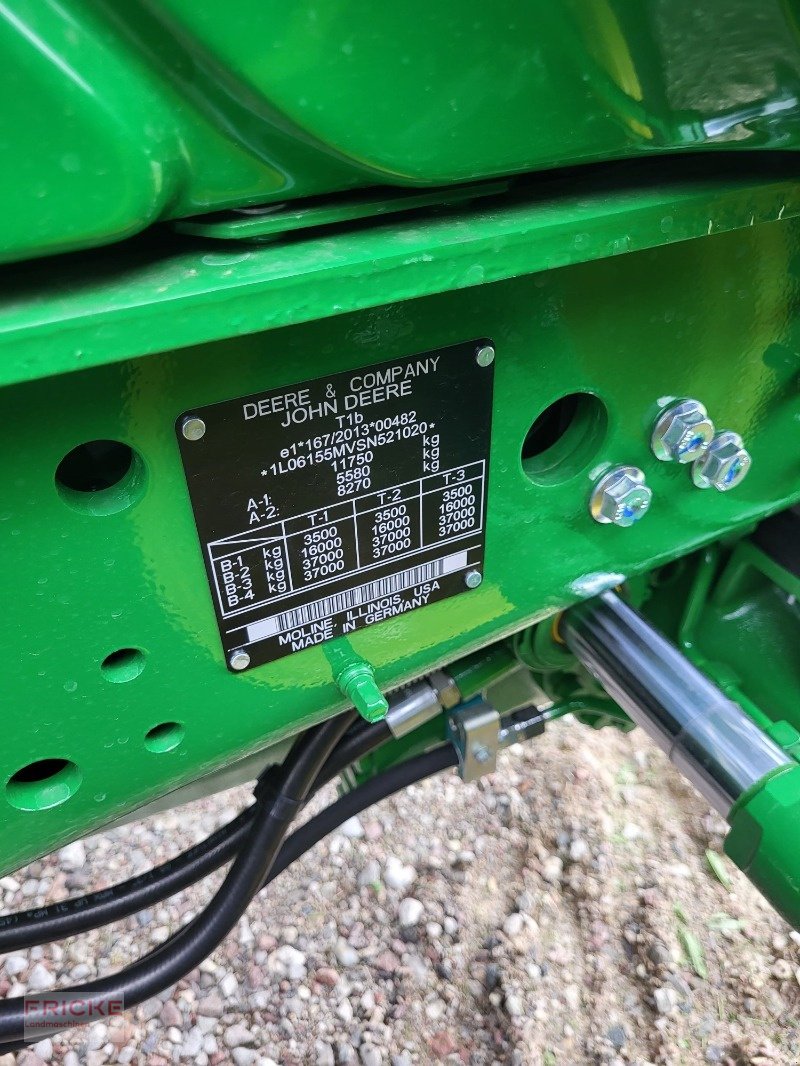 Traktor typu John Deere 6M155, Gebrauchtmaschine w Bockel - Gyhum (Zdjęcie 3)