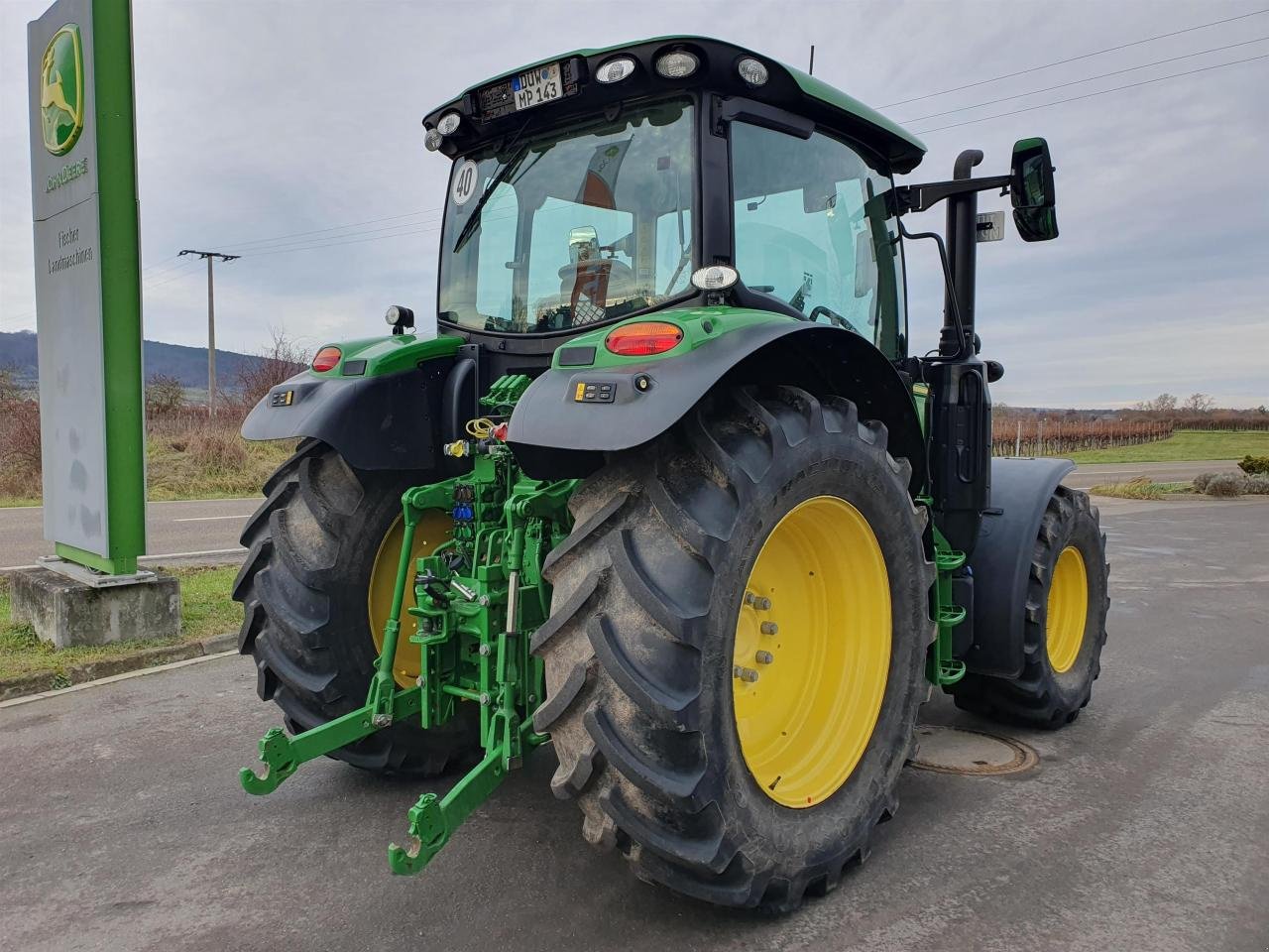 Traktor des Typs John Deere 6R 110 DEMO, Vorführmaschine in Niederkirchen (Bild 11)
