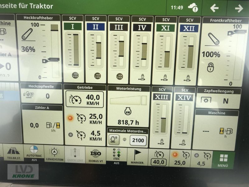 Traktor του τύπου John Deere 6R 110, Gebrauchtmaschine σε Spelle (Φωτογραφία 9)