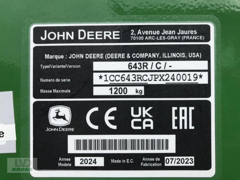 Traktor του τύπου John Deere 6R 110, Gebrauchtmaschine σε Spelle (Φωτογραφία 14)