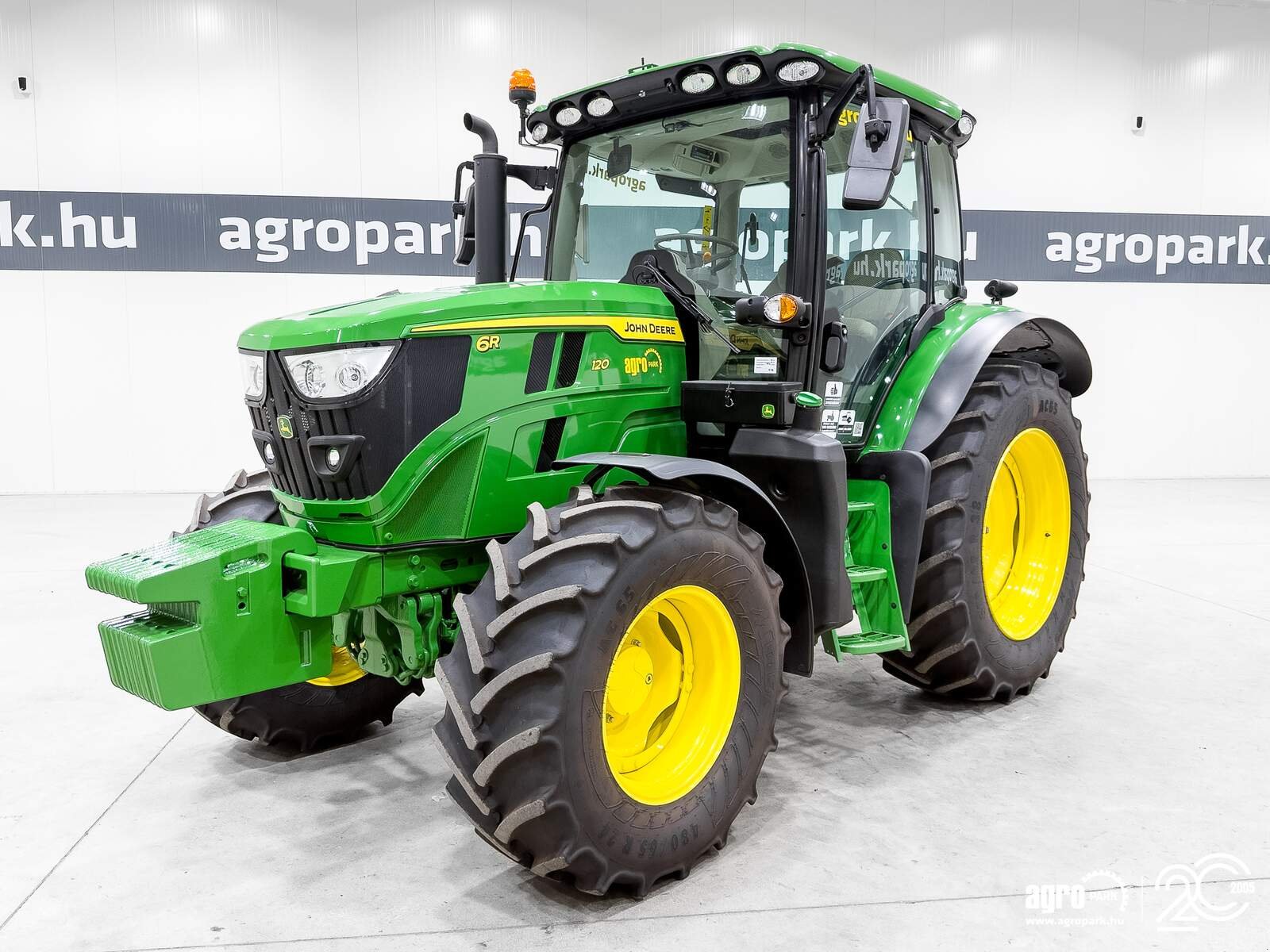 Traktor a típus John Deere 6R 120, Gebrauchtmaschine ekkor: Csengele (Kép 1)