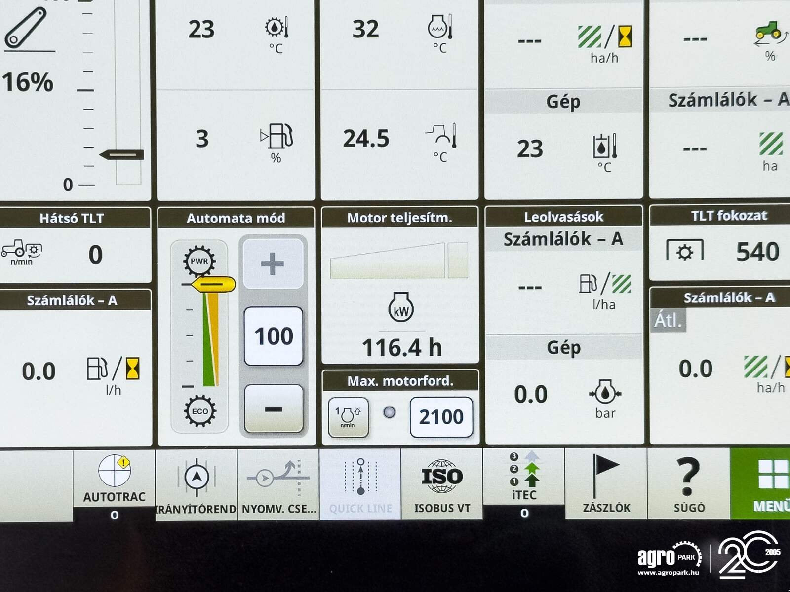 Traktor a típus John Deere 6R 120, Gebrauchtmaschine ekkor: Csengele (Kép 10)