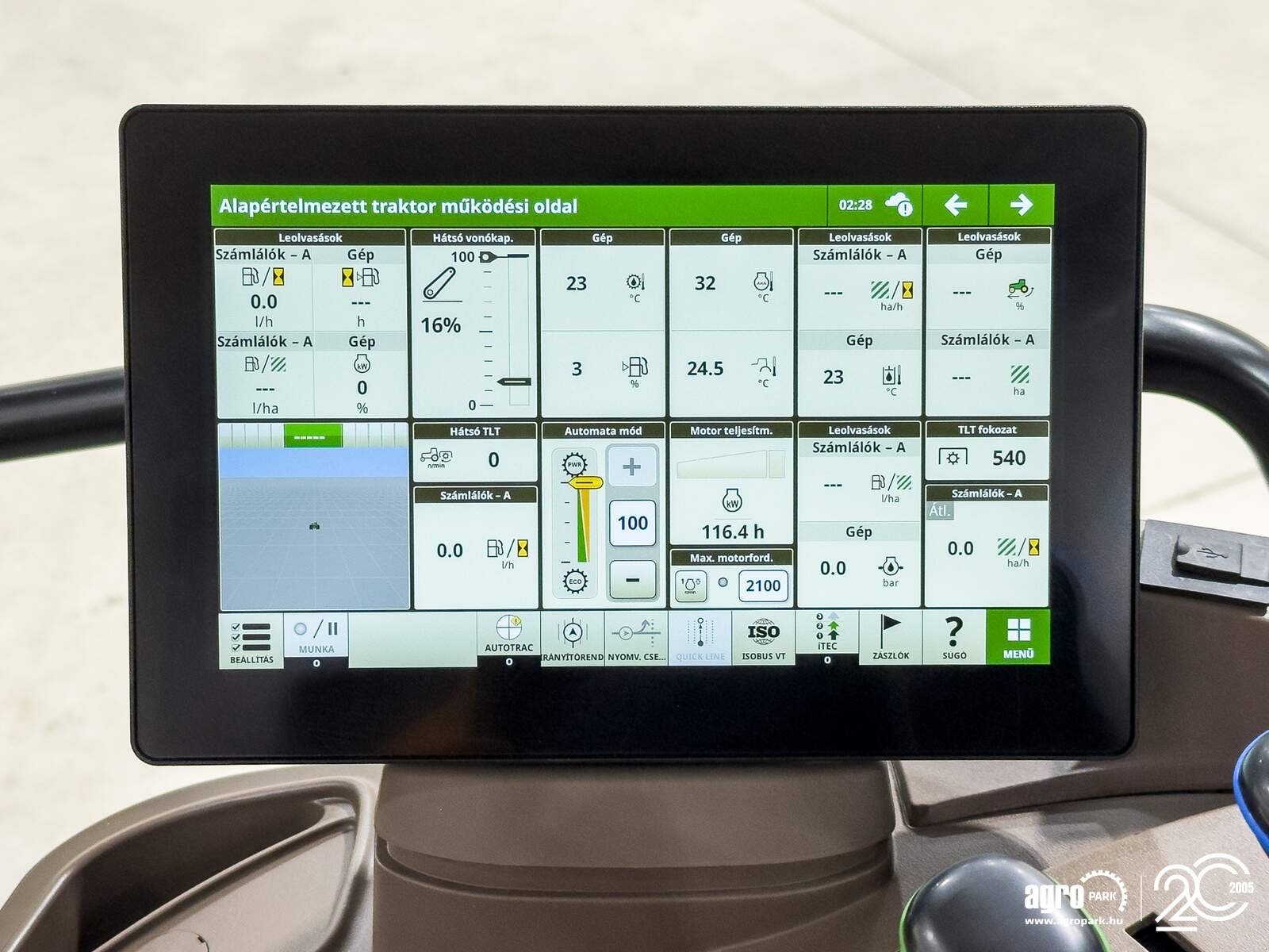 Traktor a típus John Deere 6R 120, Gebrauchtmaschine ekkor: Csengele (Kép 21)