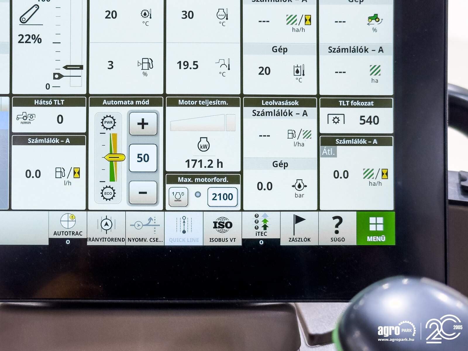 Traktor типа John Deere 6R 120, Gebrauchtmaschine в Csengele (Фотография 10)