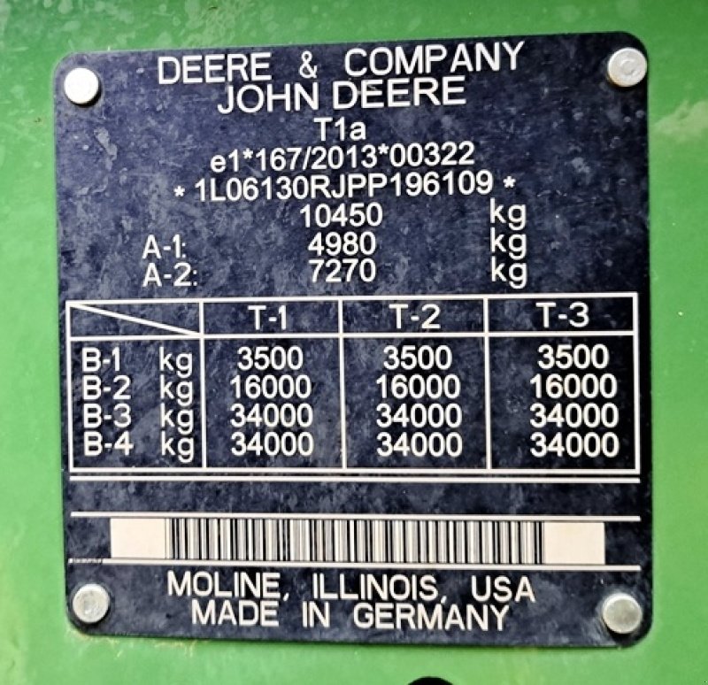 Traktor of the type John Deere 6R 130, Gebrauchtmaschine in SAINT-GERMAIN DU PUY (Picture 8)