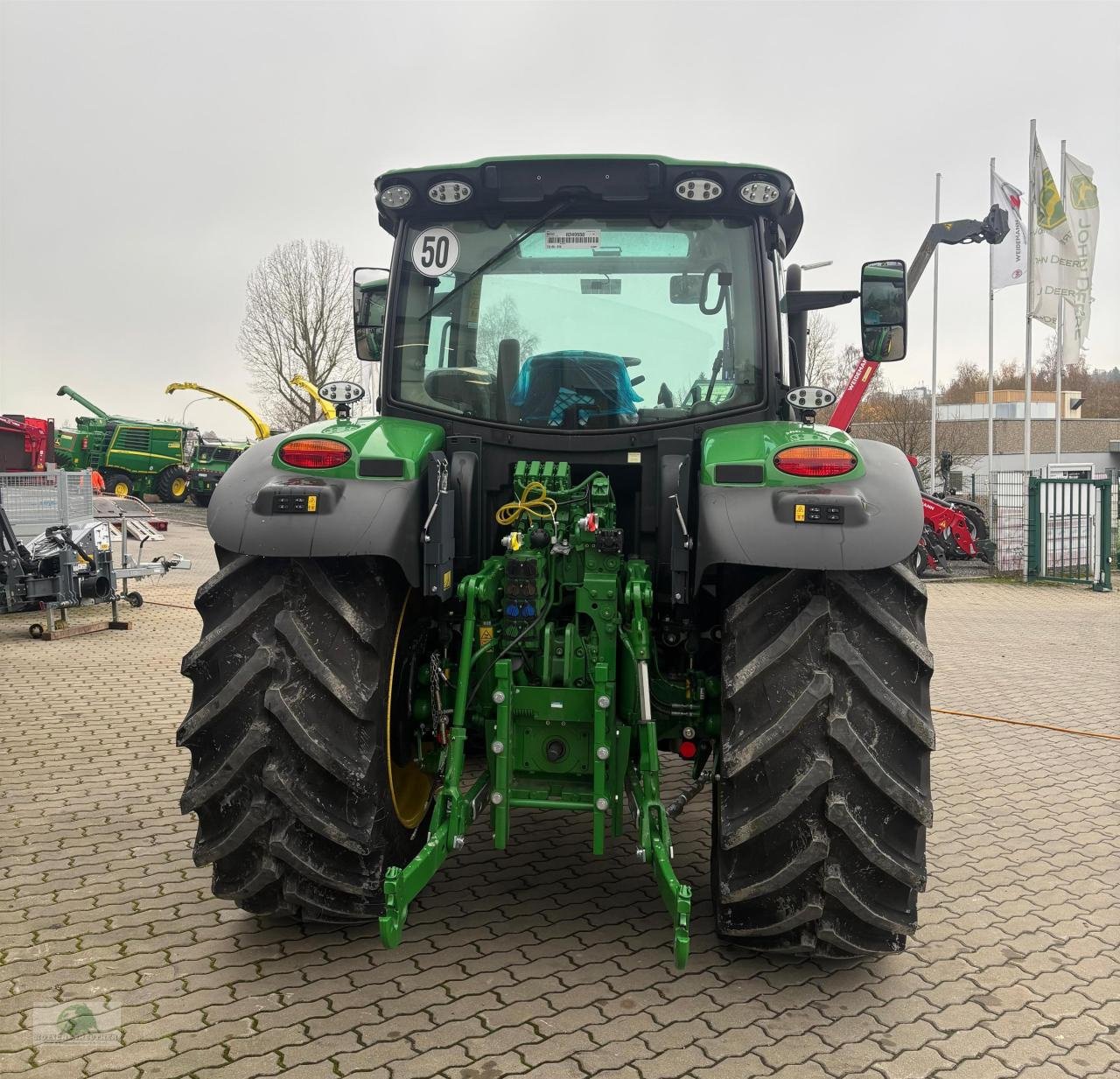 Traktor des Typs John Deere 6R 130, Neumaschine in Münchberg (Bild 5)