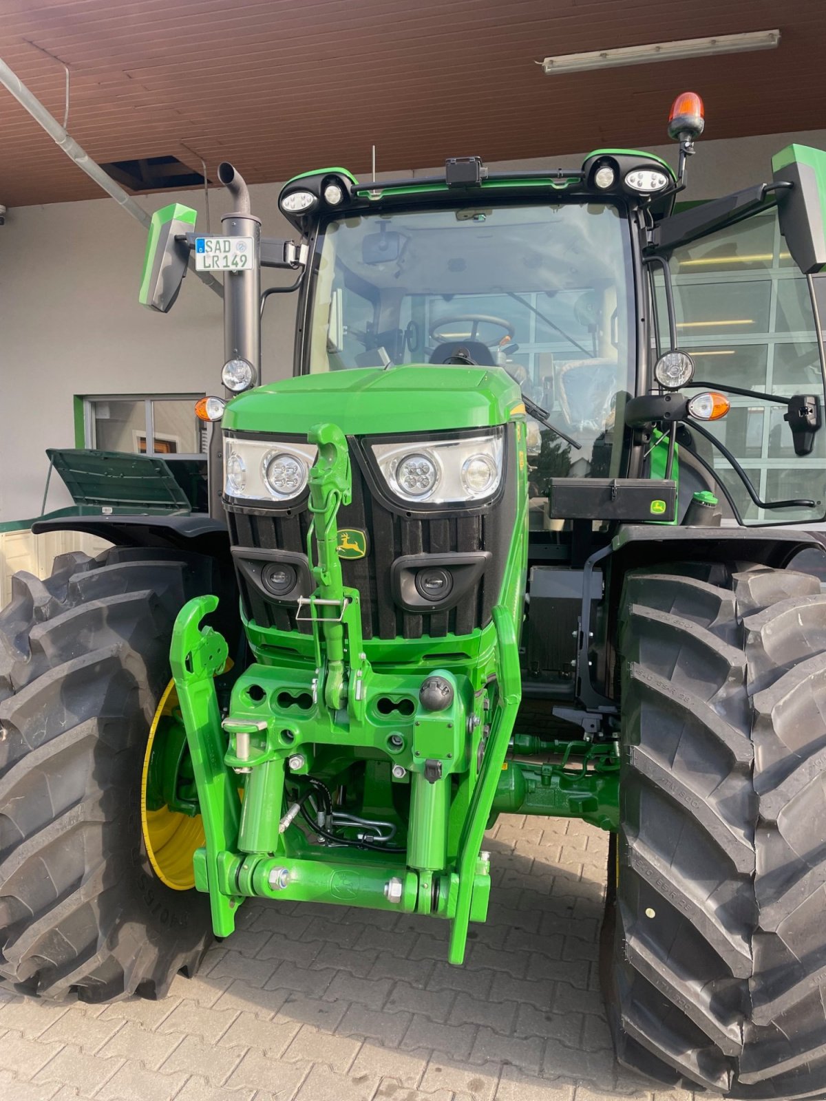 Traktor Türe ait John Deere 6R 130, Gebrauchtmaschine içinde Burglengenfeld (resim 1)