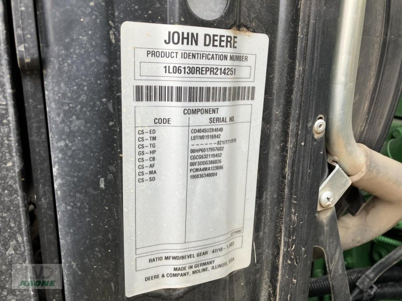 Traktor typu John Deere 6R 130, Gebrauchtmaschine v Spelle (Obrázek 17)