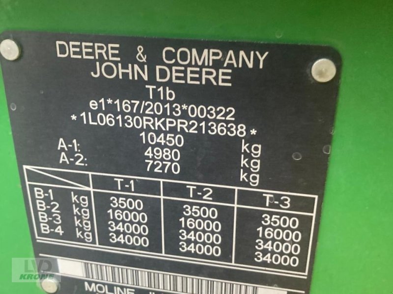 Traktor typu John Deere 6R 130, Gebrauchtmaschine v Spelle (Obrázek 8)