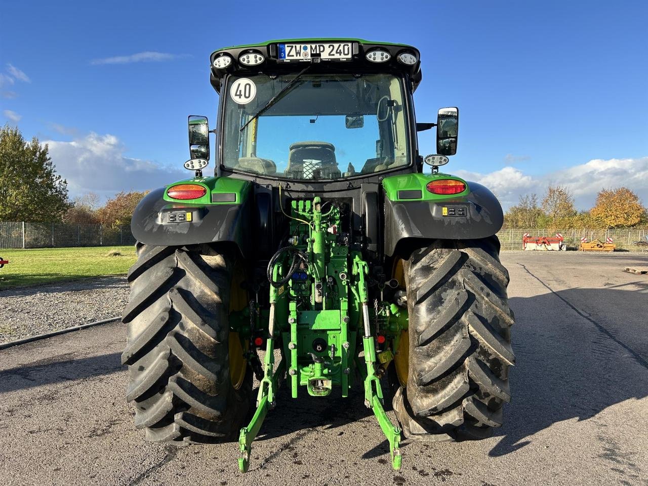 Traktor типа John Deere 6R 130, Gebrauchtmaschine в Niederkirchen (Фотография 4)