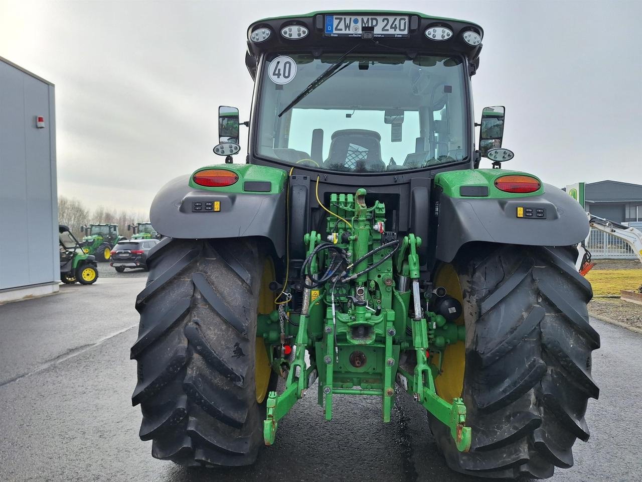 Traktor типа John Deere 6R 130, Gebrauchtmaschine в Niederkirchen (Фотография 8)