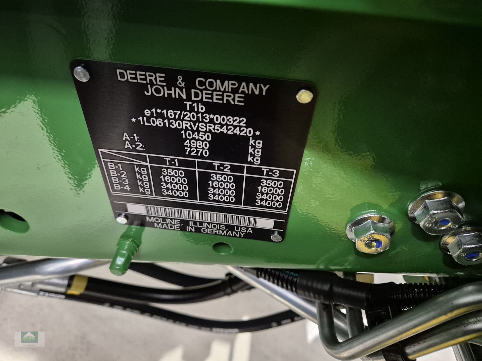 Traktor typu John Deere 6R 130, Neumaschine v Klagenfurt (Obrázek 3)