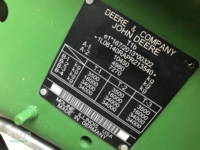 Traktor του τύπου John Deere 6R 140, Gebrauchtmaschine σε Spelle (Φωτογραφία 11)