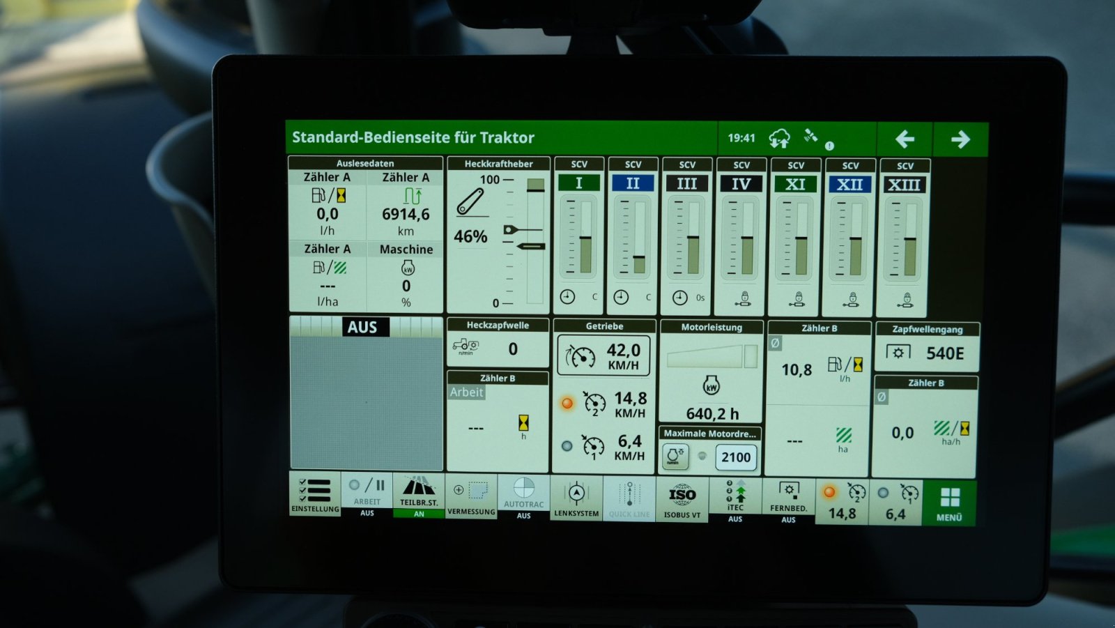 Traktor typu John Deere 6R 140, Gebrauchtmaschine v Biberach (Obrázek 12)