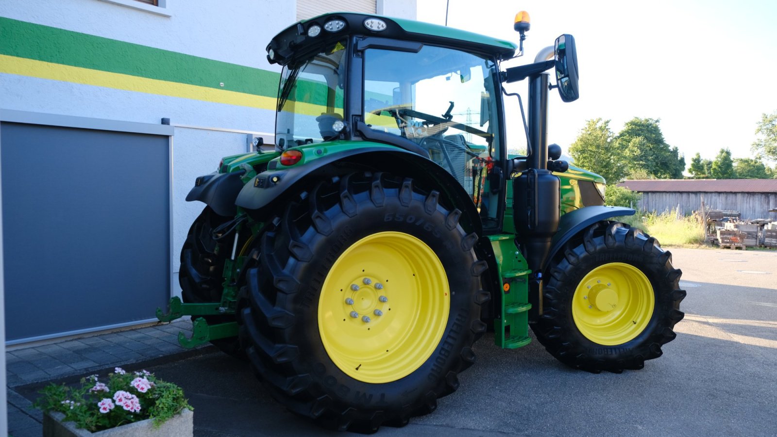Traktor van het type John Deere 6R 140, Gebrauchtmaschine in Biberach (Foto 3)