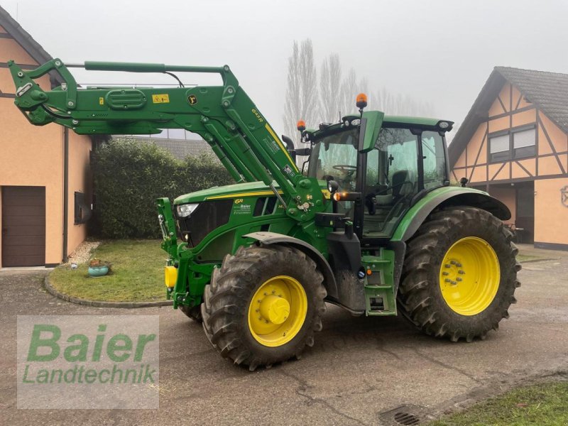 Traktor Türe ait John Deere 6R 145, Gebrauchtmaschine içinde OBERNDORF-HOCHMOESSINGEN