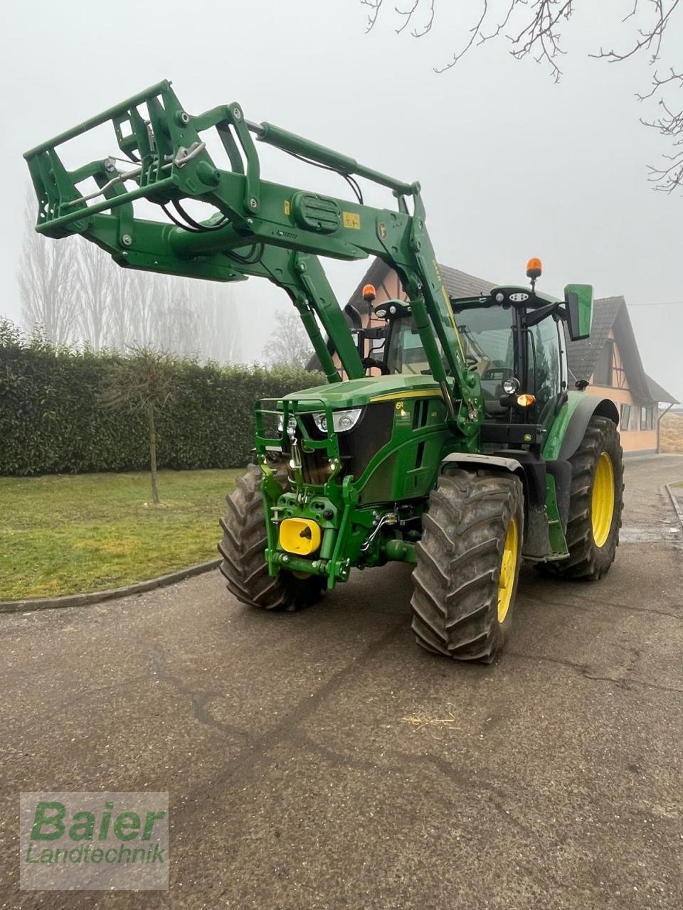 Traktor del tipo John Deere 6R 145, Gebrauchtmaschine en OBERNDORF-HOCHMOESSINGEN (Imagen 2)