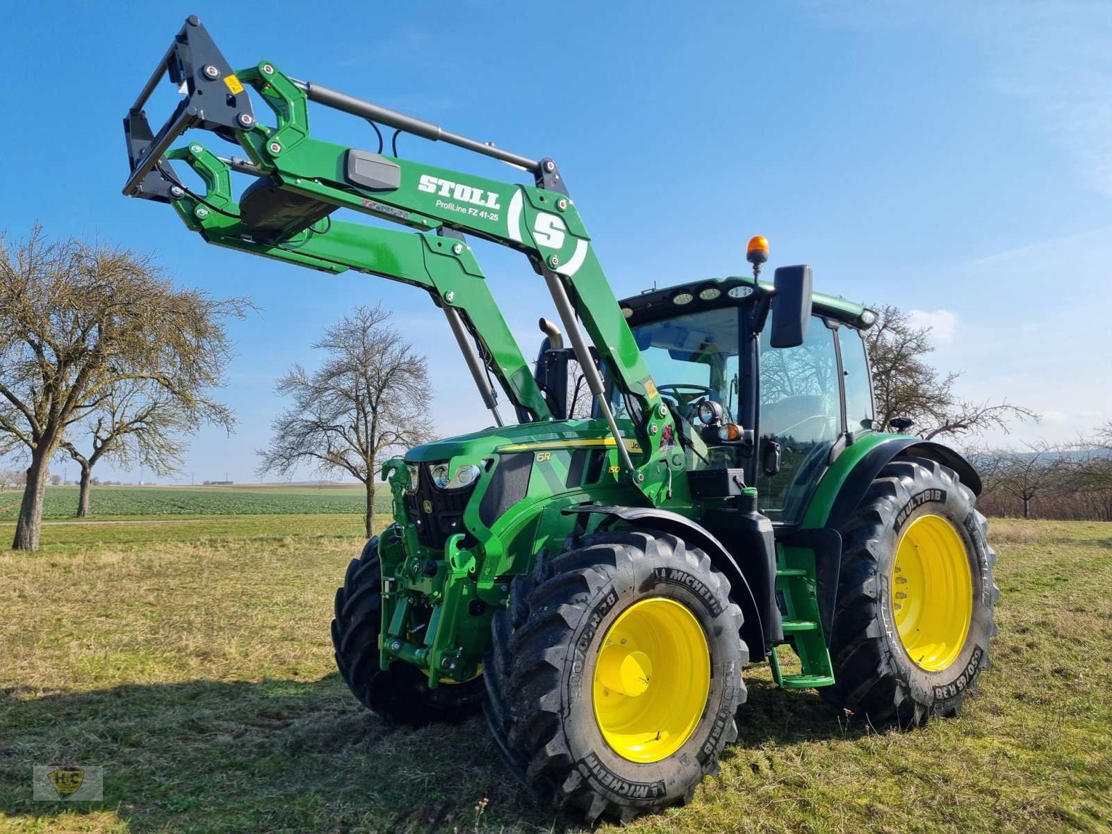 Traktor tipa John Deere 6R 150 AutoTrac G5plus Frontlader b30, Gebrauchtmaschine u Willanzheim (Slika 1)