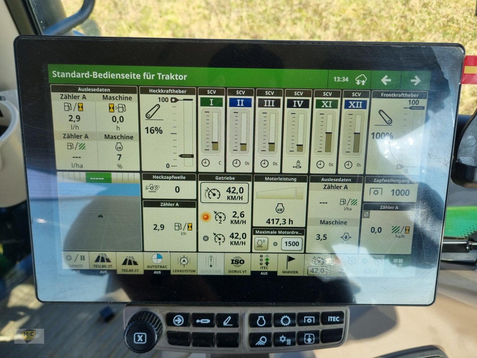 Traktor tipa John Deere 6R 150 AutoTrac G5plus Frontlader b30, Gebrauchtmaschine u Willanzheim (Slika 12)