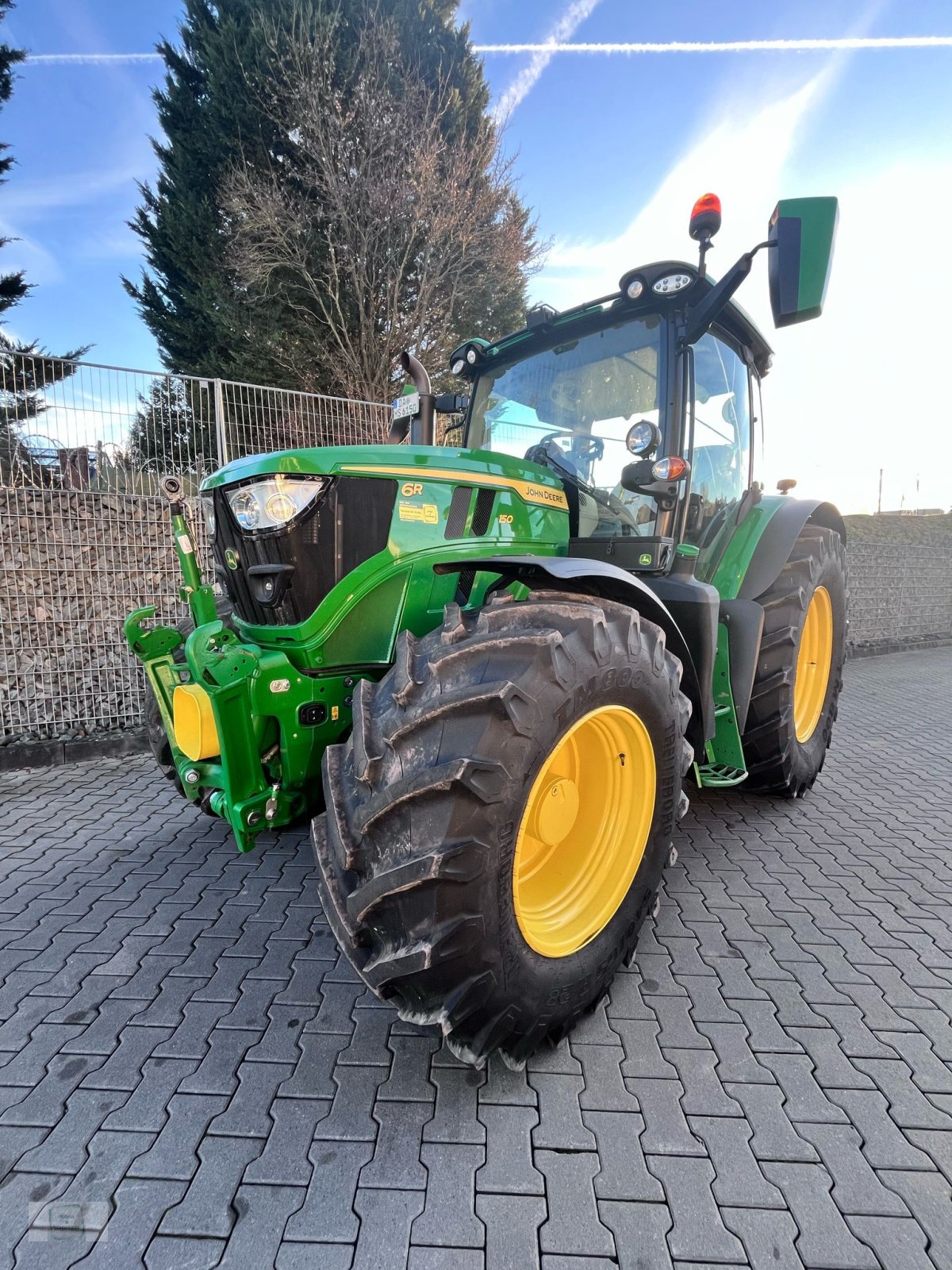 Traktor des Typs John Deere 6R 150 Garativerlängerung 1500 H, Neumaschine in Gross-Bieberau (Bild 1)