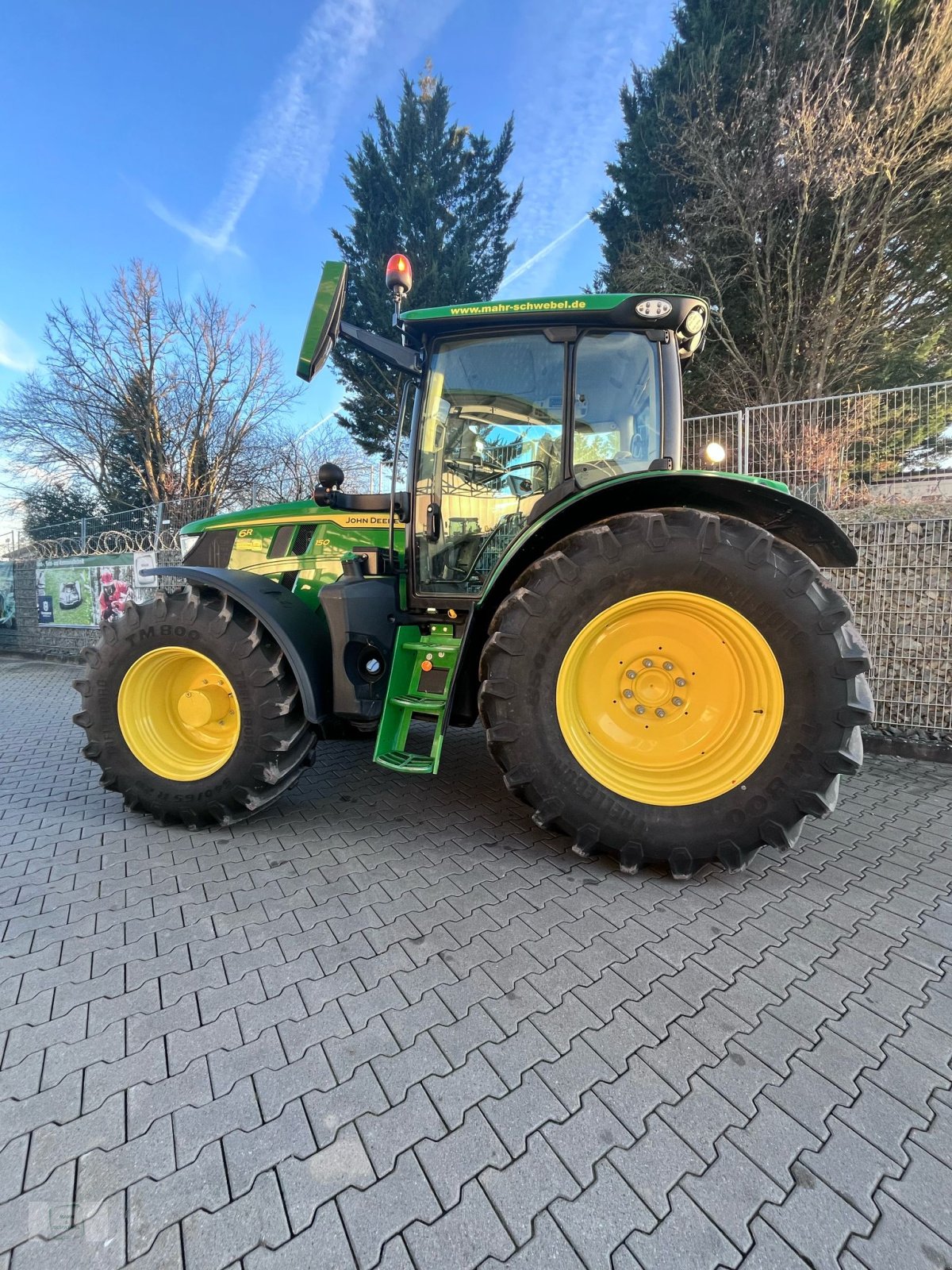 Traktor des Typs John Deere 6R 150 Garativerlängerung 1500 H, Neumaschine in Gross-Bieberau (Bild 2)