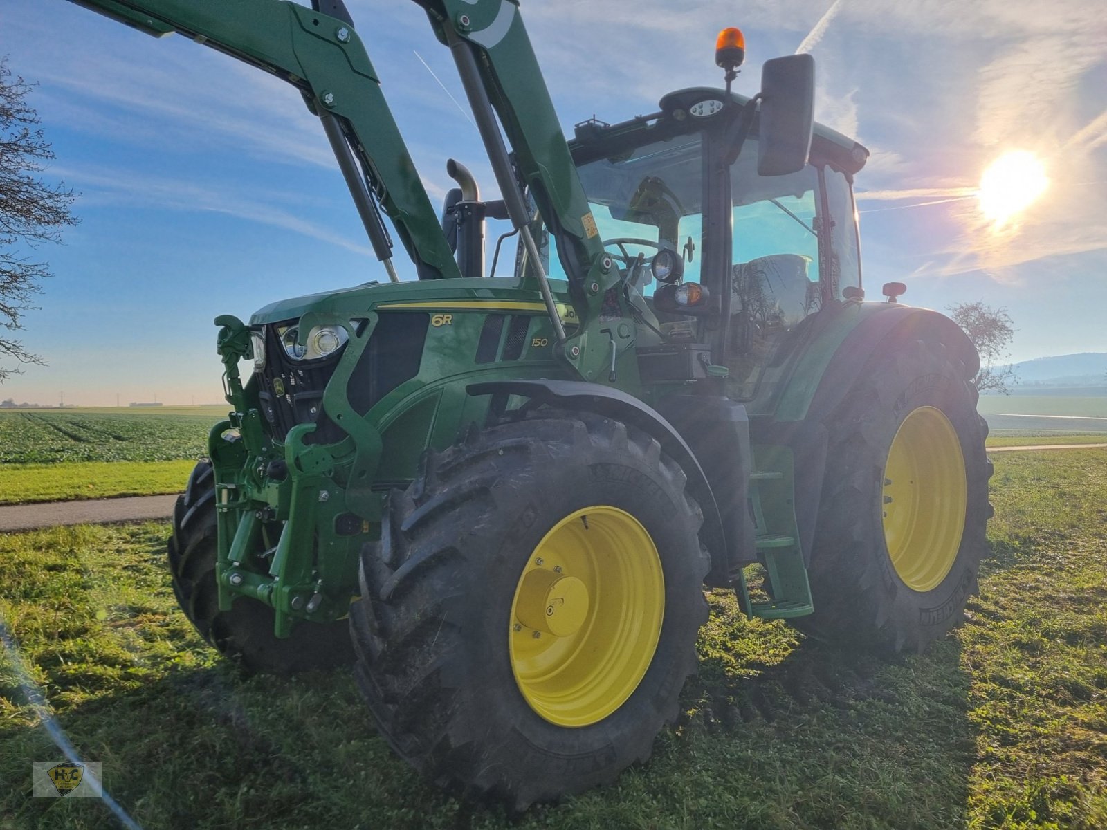 Traktor van het type John Deere 6R 150 Pro AutoTrac Frontlader b34, Gebrauchtmaschine in Willanzheim (Foto 4)